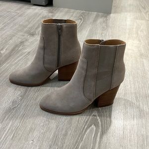 Soludos Booties - Tan Suede